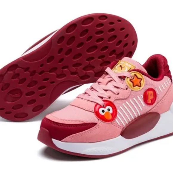 Puma Other - Puma Pink and Burgundy Kids Sneakers
